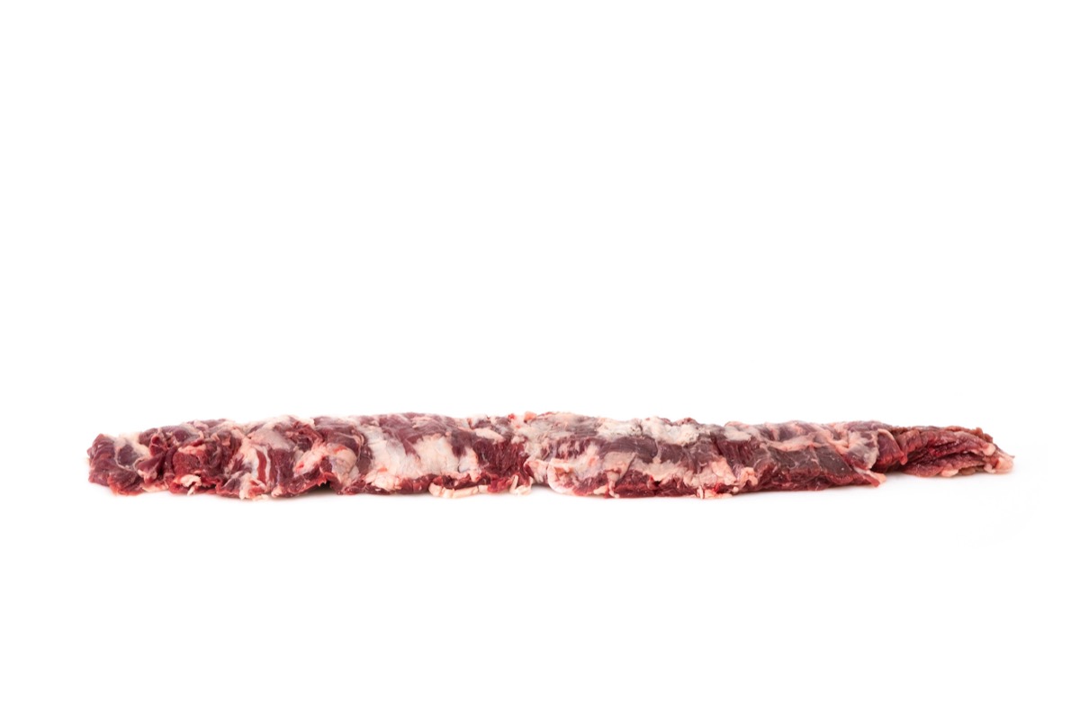 Arrachera outside de novillo