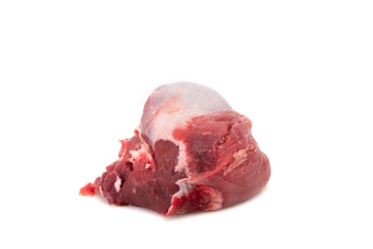 Cabeza de filete de novillo