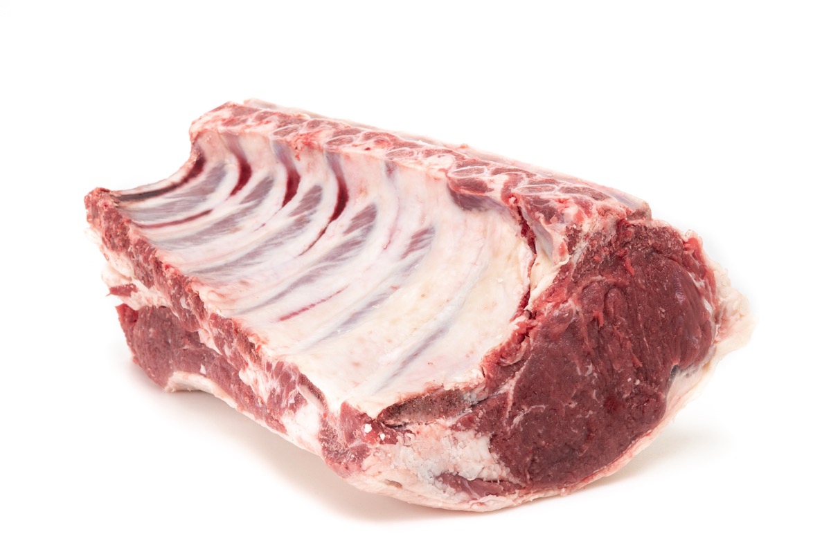 .Chuletón de res de novillo