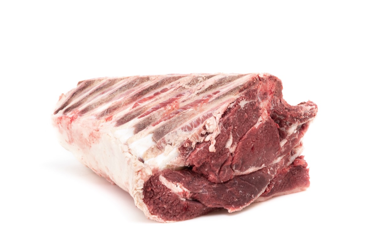 .Chuletón de res de novillo