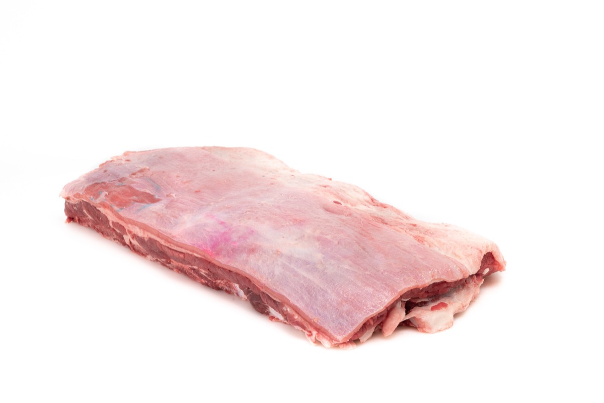 Costilla flecha de novillo